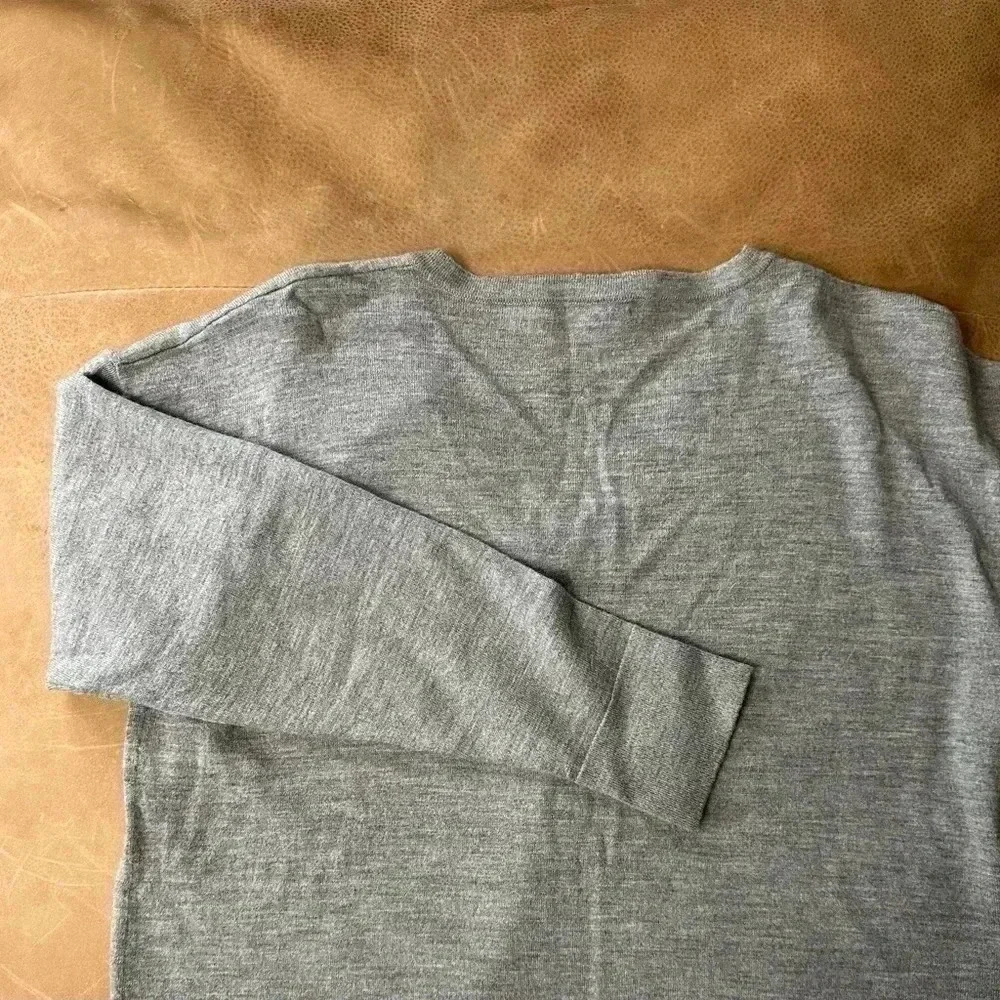 Men’s Pendleton Gray Long Sleeve Sweater Size Large